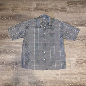 Urban Outfitters Oversized Houndstooth Shirt